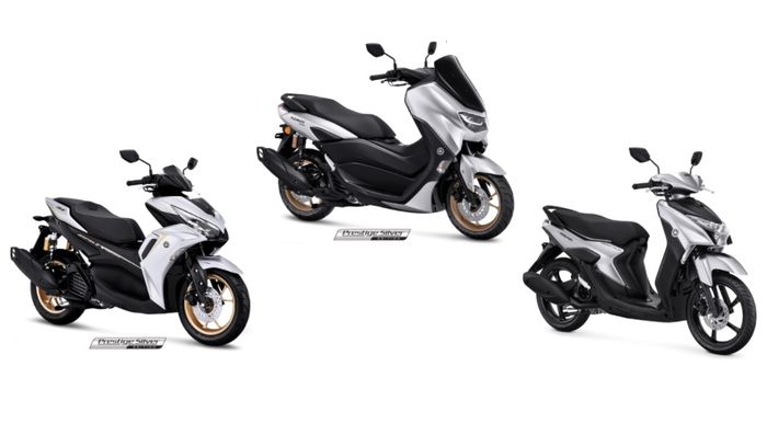 Tiga skutik terbaru Yamaha, All New NMAX, All New NMAX dan Gear 125