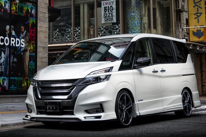 Modifikasi Nissan Serena hasil garapan Mz Speed