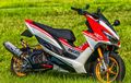 Skutik Gambot Yamaha Bergaya Ducati, Kaki-kakinya Super Mewah