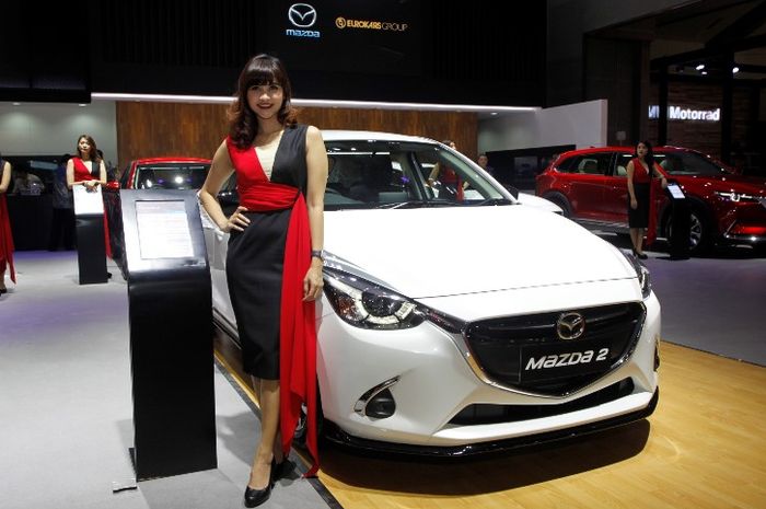 Ada varian Mazda2 Special Edition pada pameran di JIExpo Kemayoran