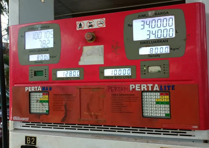 Harga Pertamax Rp 12.800 dan Pertalite Rp 10.000 per liter