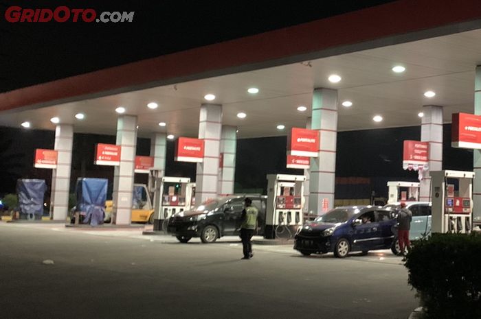 Ilustrasi SPBU Pertamina