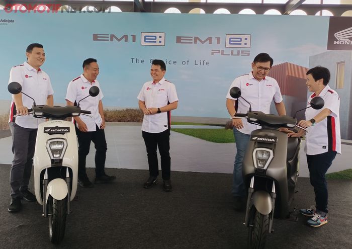 Honda EM1 e: dan Honda EM1 e: Plus bisa dilihat langsung di TSM Bandung