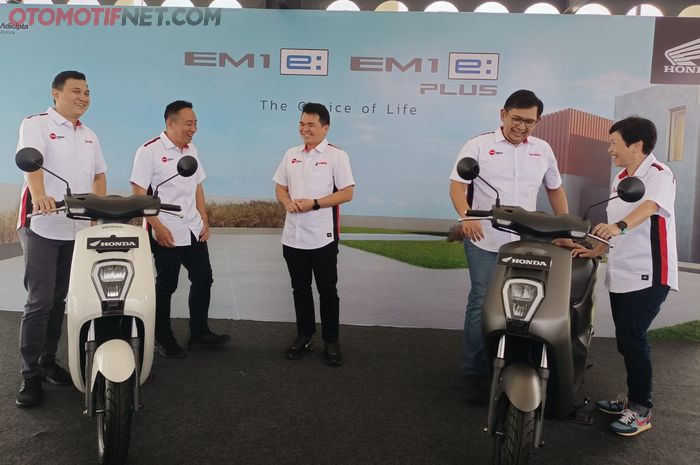 Honda EM1 e: dan Honda EM1 e: Plus resmi dipasarkan di Jawa Barat oleh PT Daya Adicipta Motora (DAM)