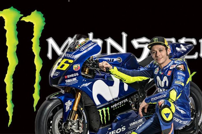 Monster Energy besar kemungkinan menjadi sponsor utama Yamaha MotoGP.
