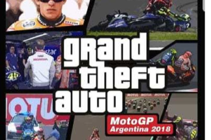 Grafis GridOto.com dinilai Marca.com salah satu the best meme MotoGP Argentina