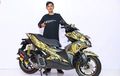 Buat Inspirasi, Yamaha Aerox 155 Ini Juara Customaxi Modal Decal GWK