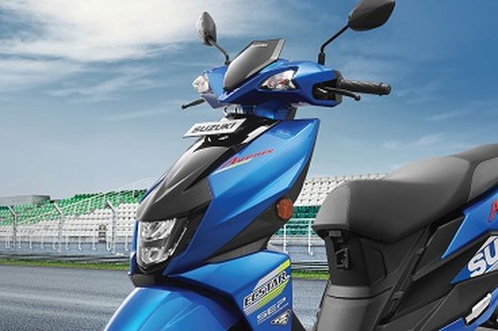 skutik 125 cc baru Suzuki meluncur, modelnya sporty pakai grafis ala MotoGP