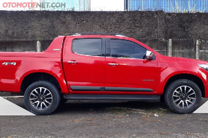 Approach angle &amp; departure angle Chevrolet Colorado