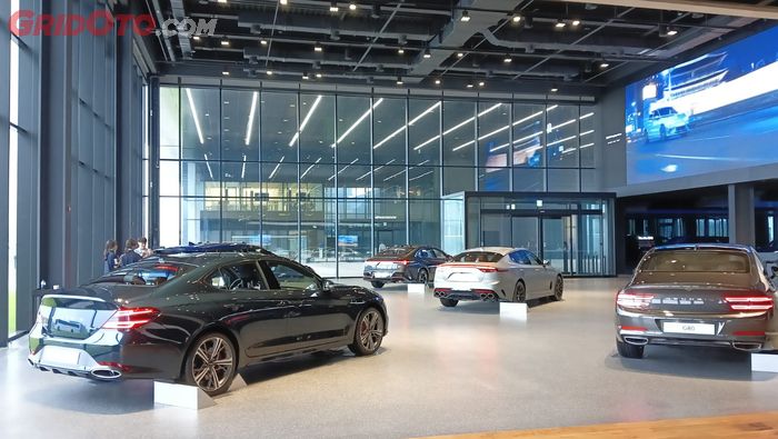 Salah satu sudut kemegahan Hyundai Driving Experience Center di Taean, Korea Selatan