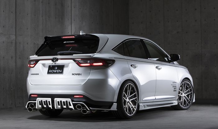 Modifikasi Toyota Harrier tampil stylish hasil garapan Rowen, Jepang