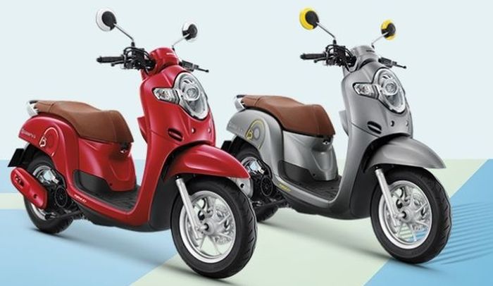 Warna motor Honda Scoopy di Thailand