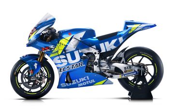 Ini Foto Foto Perbedaan Motor Motogp Tim Suzuki Ecstar 2020 Dan Tahun Lalu Gridoto Com