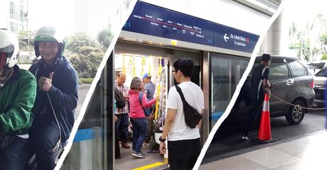 Komparasi MRT Vs Transportasi Online Saat Jam Sibuk Pulang Kerja, Ternyata Waktu Tempuh Beda Tipis!