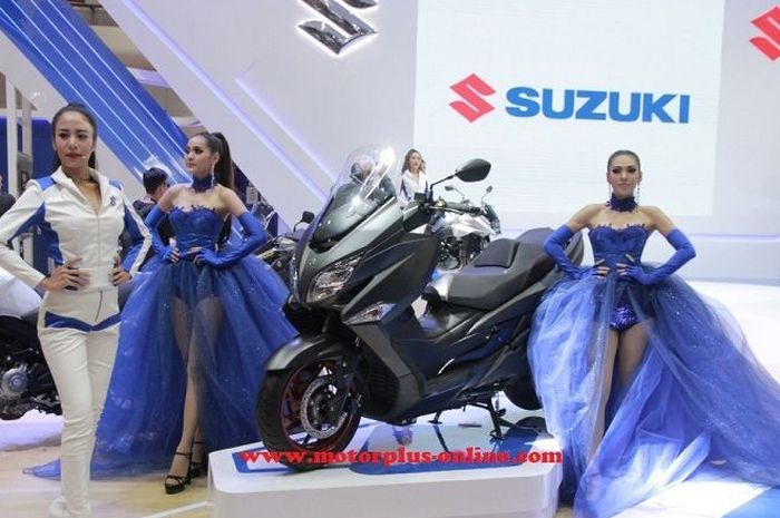 Peluncuran Suzuki Burgman 400 di Bangkok International Motor Show 2019