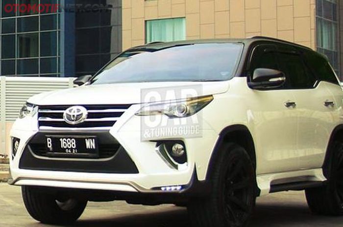 Modifikasi Toyota Fortuner VRZ 2016 Banteng Mas