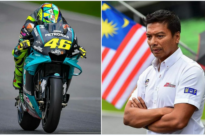 Gabung Petronas Yamaha SRT di MotoGP 2021 mendatang, Valentino Rossi beri kado istimewa untuk Razlan Razali