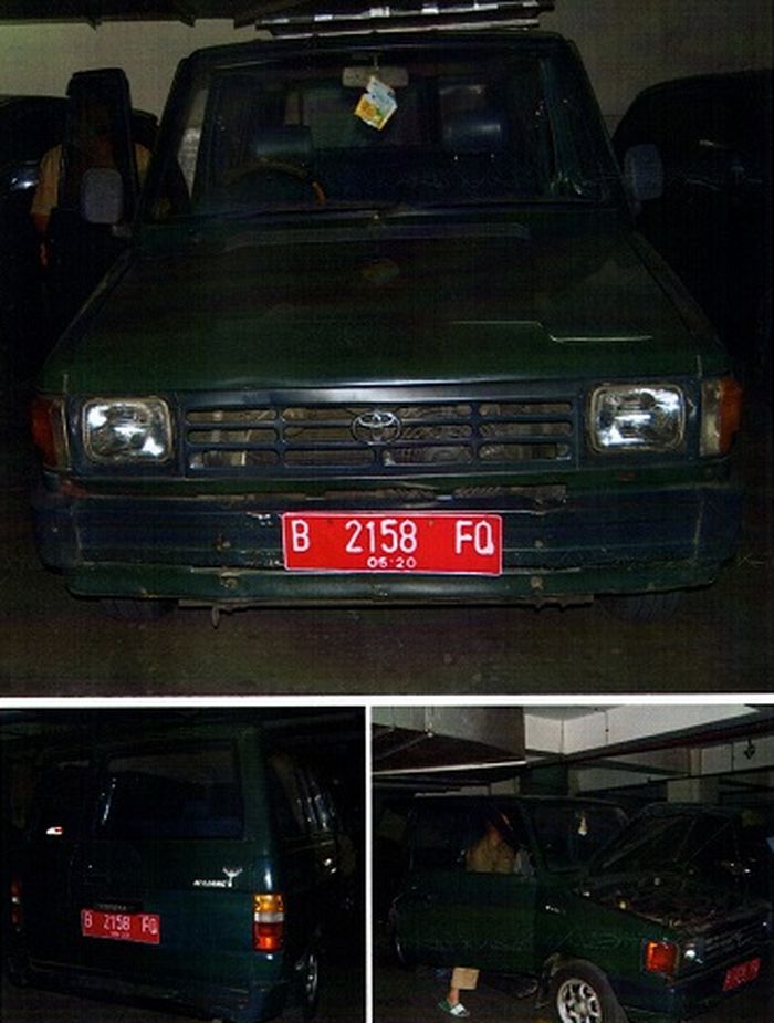 Toyota Kijang FF40 Tahun 1995 milik Kementerian Agama yang dilelang