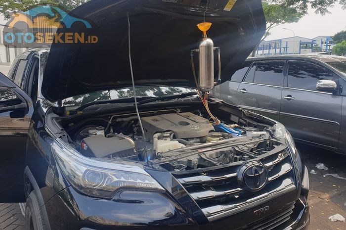 Servis dan purging Toyota Fortuner diesel