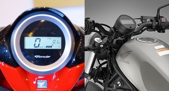 Speedometer Honda Genio mirip moge