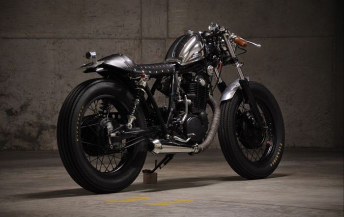 Yamaha SR500 1985 custom cafe racer besutan Mark Hawwa