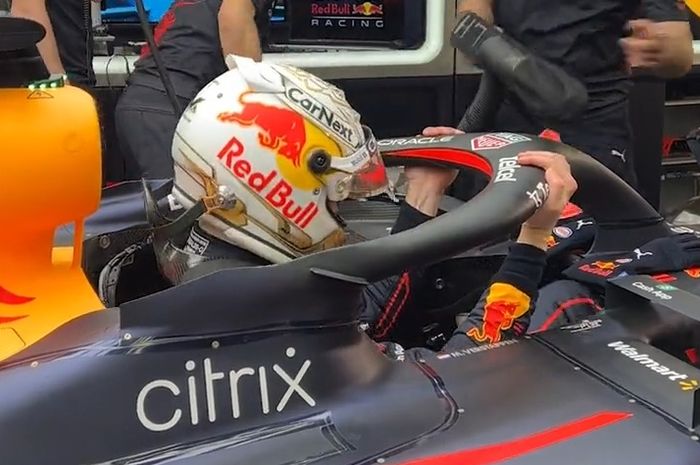 Max Verstappen menutup tes pramusim F1 di Bahrain hari Sabtu (12/3/2022) sebagai pembalap tercepat