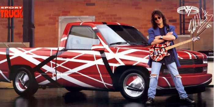 Pikap Chevrolet C1500 hasil kolaborasi Eddie Van Halen dan Boyd Coddington