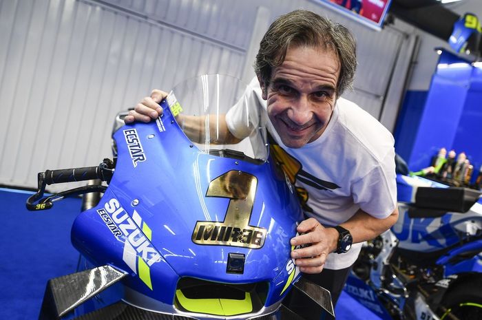 Joan Mir angkat suara soal penurunan performa Suzuki yang dikarenakan ditinggal sang manajer tim, Davide Brivio