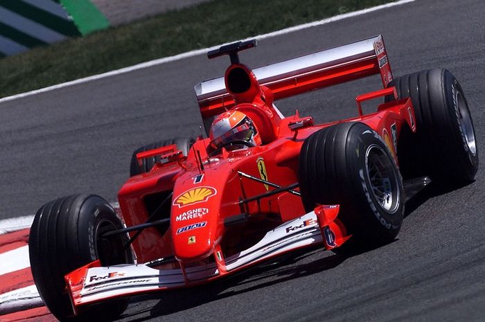 Mobil yang dipakai Michael Schumacher di Formula 1 2001