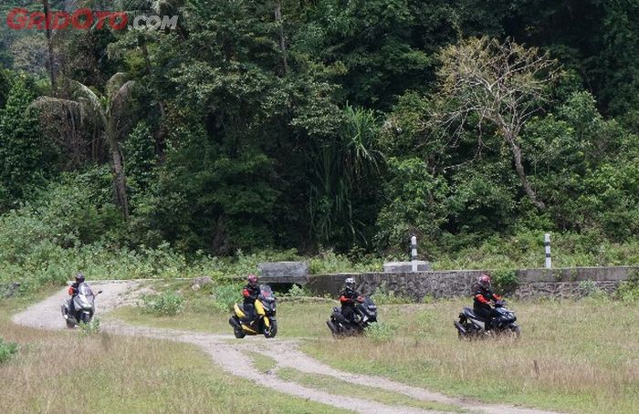 Riders MAXI YAMAHA Tour de Indonesia saat berada di Sabang