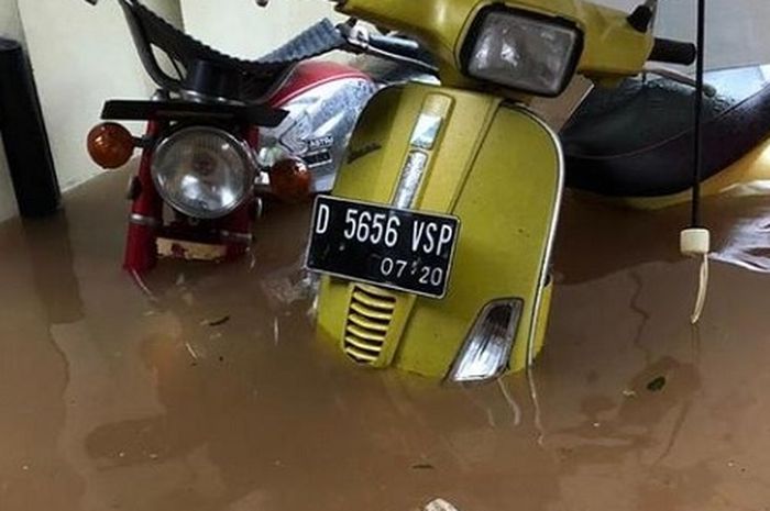 Hindari Mesin Motor Jebol Akibat Banjir, Lakukan 3 Tips Efektif Ini