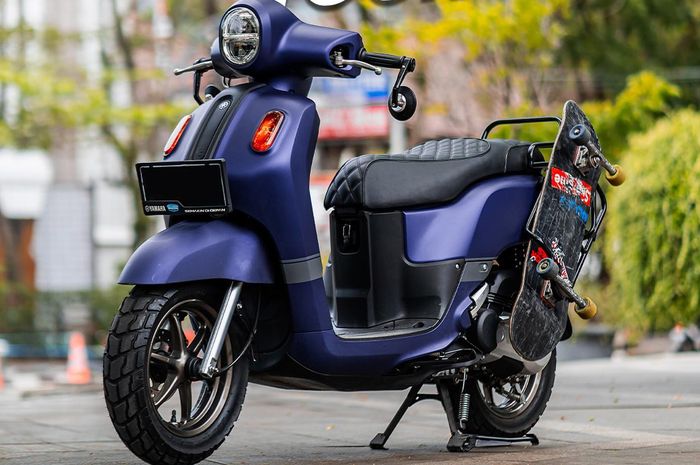 Modifikasi Yamaha Fazzio garapan Yamaha Flagship Shop Bandung bareng Hammerstout