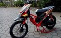 Honda BeAT Buat Adventure, Custom Rangka Berbeda, Dengkul Jadi Alasan