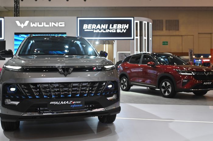 Produk Wuling di GJAW 2024.