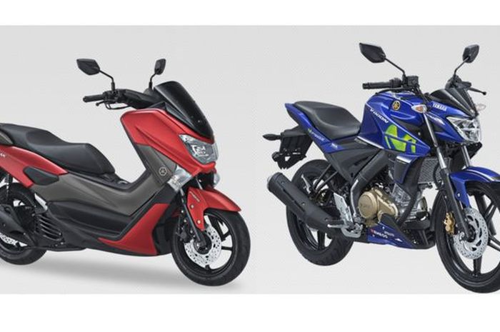 Yamaha NMAX dibekali satu piston kaliper, sementara V-Ixion dua piston kaliper