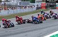 Video Crash Horor Kepala Takaaki Nakagami Hantam Roda Belakang Motor Pecco Bagnaia di Lap Pertama MotoGP Catalunya 2022