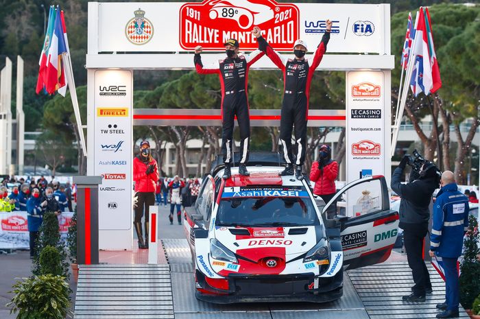 Sebastien Ogier memuncaki klasemen sementara WRC 2021 setelah finish tercepat di Reli Monte Carlo 2021