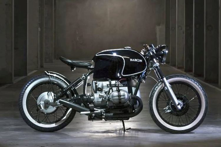 BMW r100s Black Baron