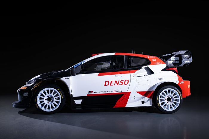 Toyota GR Yaris Rally1 milik tim Toyota Gazoo Racing, salah satu peserta kejuaraan dunia reli atau WRC 2023