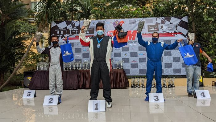 Victor Herryanto berhasil meraih podium 1 di ISSOM 2020