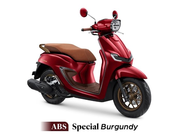 Pilihan warna baru Special Burgundy di varian ABS