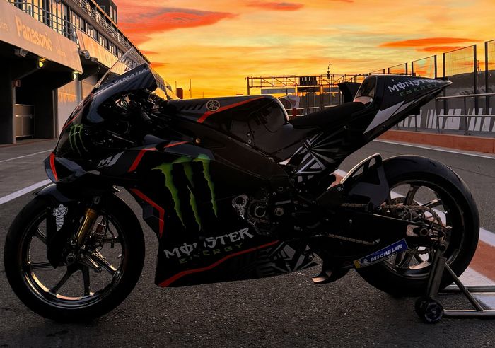 Livery Yamaha YZR-M1 Alex Rins buat tes MotoGP Valencia