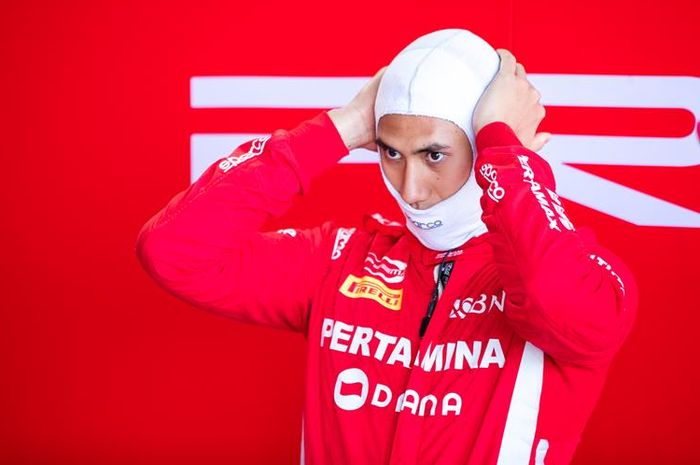 Sean Gelael gagal meneruskan lajunya di race 1 F2 Bahrain 2019