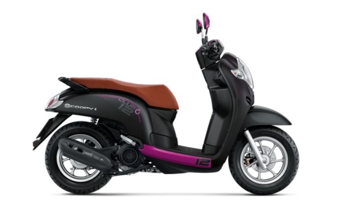 Pilihan warna Honda Scoopy di Thailand