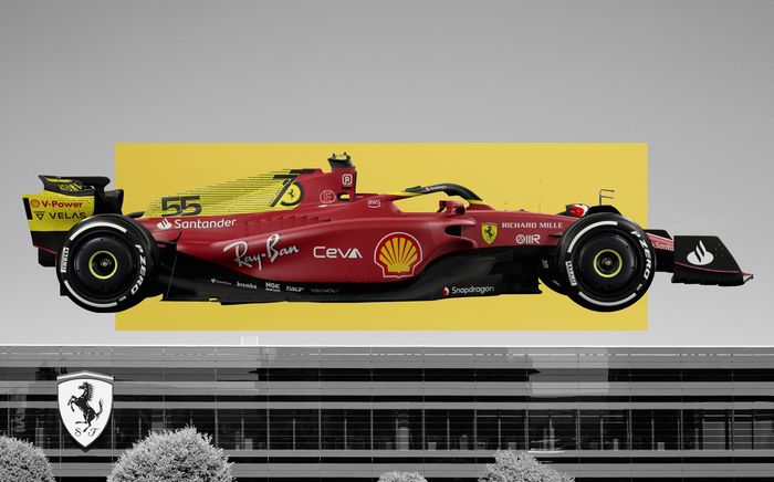 Tim Ferrari memperingati 75 tahun menjadi konstruktor independen dan menggunakan livery khusus di F1 Italia 2022