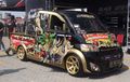 Pikap Daihatsu Luxio Tampil Cerah Berbodi Batik Arjuna, Apalagi Kabinnya