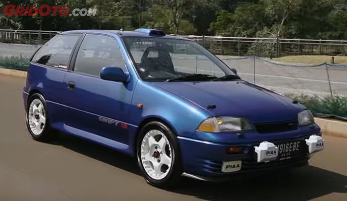 Suzuki Amenity modif gaya rally look