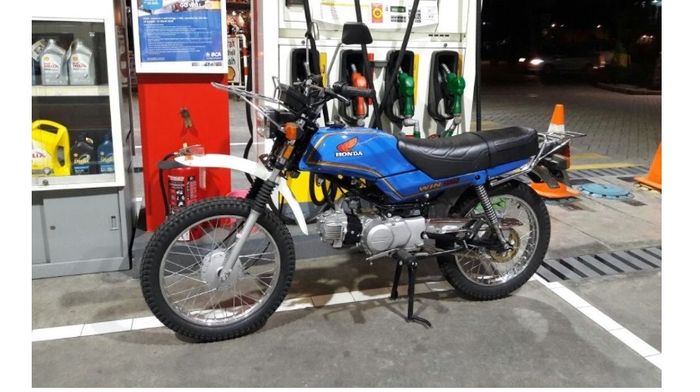 Restorasi Honda Win Semi Trail