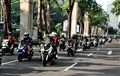 Ratusan Motor Lakukan Sunmorgab di Jakarta, Tetap Safety Dengan Menggunakan Masker dan Sarung Tangan