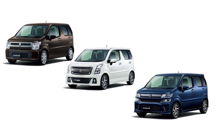 Tiga tipe Wagon R yang beredar di Jepang